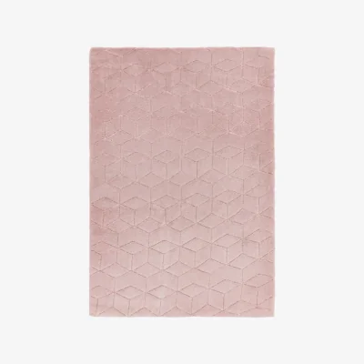 Olivia's Asiatic Carpets Cozy knitted Rug Pink - 80 x 150cm