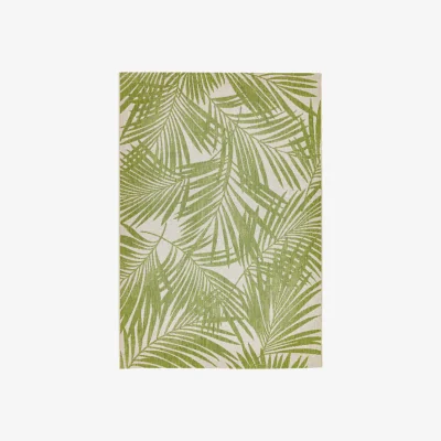 Olivia's Asiatic Carpets Patio Machine Woven Rug Green Palm - 160 x 230cm