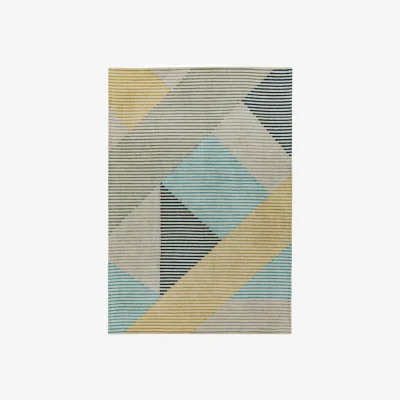 Olivia's Asiatic Carpets Dash Hand Tufted Rug Blue Multi - 160 x 230cm