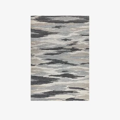 Olivia's Asiatic Carpets Shade JACQUARD Rug Strata Grey - 200 x 290cm