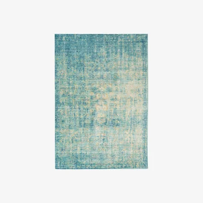 Olivia's Asiatic Carpets Verve Machine Woven Rug Antique Blue - 120 x 180cm