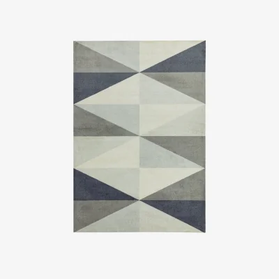 Olivia's Asiatic Carpets Riley Tufted and printed Rug Grey - 200 x 290cm
