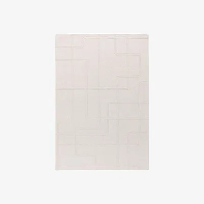 Downtown Asiatic Ada Geometric Wool Rug - Ivory - 200cm x 300cm