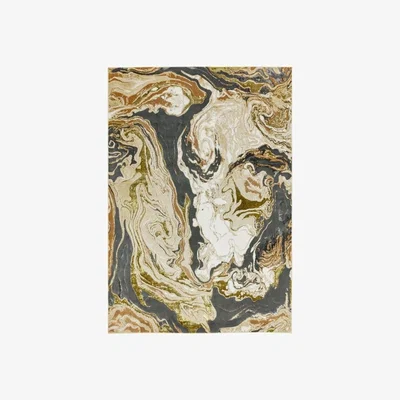 Downtown Asiatic Aurora AU08 Rug - Marble - 160x230cm - Cream/Beige/Grey