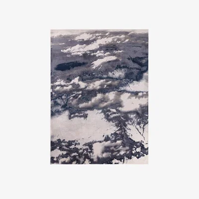 Downtown Asiatic Aurora AU20 Rug - Storm - 200x290cm - Blue/Navy/Silver/White