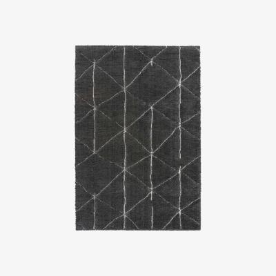 Downtown Mastercraft 014-0054/3121 Dune Recycled Yarn Rug - Charcoal - 160cm x 230cm