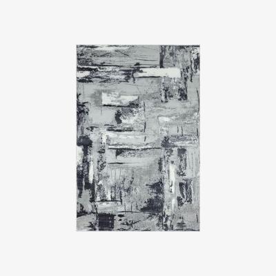 Downtown Asiatic Orion Decor OR02 Rug - Grey - 200x290cm, Geometric - Grey/Silver
