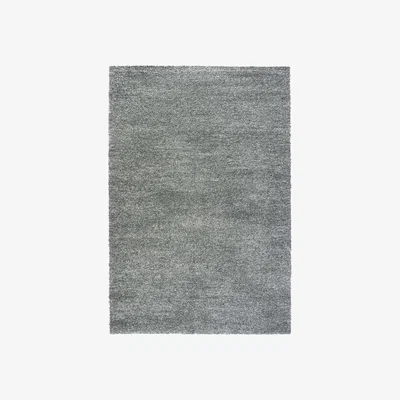 Downtown Mastercraft 023-0600/4747 Mehari Heatset Shaggy Rug - Grey - 200cm x 290cm