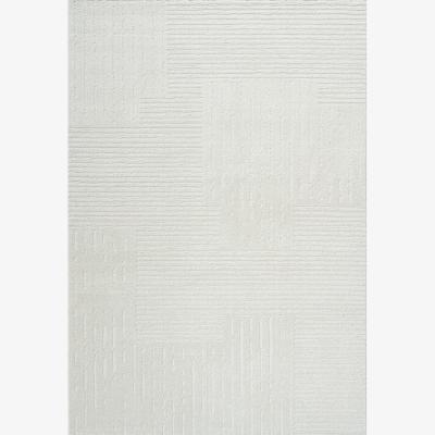 Downtown Mastercraft 041-0037/6161 Geo Soft Touch Rug - Grey - 160cm x 230cm