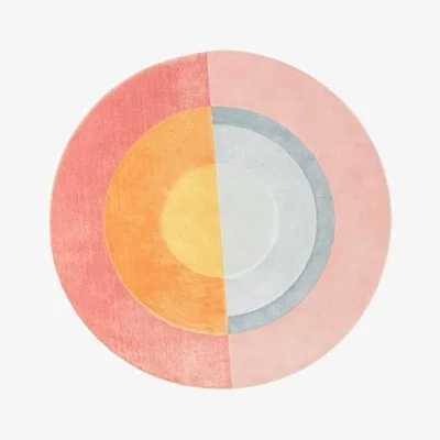Downtown Mastercraft 466137_Ak200 City Rug - Multi - 160cm Circle