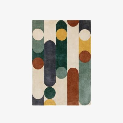 Downtown Asiatic Romy 07 Morse Geometric Rug - Multi - 160cm x 230cm