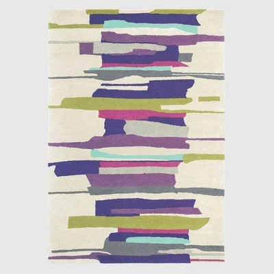 Downtown Harlequin Zeal Berry 43005 Rug