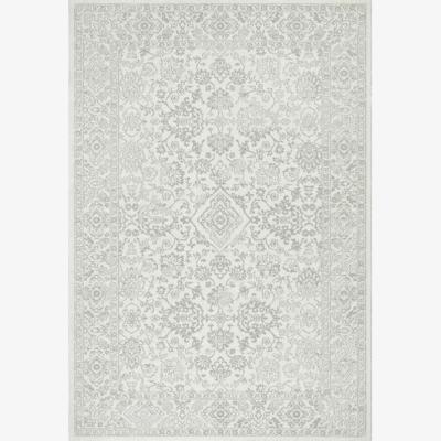 Downtown Mastercraft 041-0004/6121 Geo Soft Touch Rug - Grey/White - 200cm x 290cm