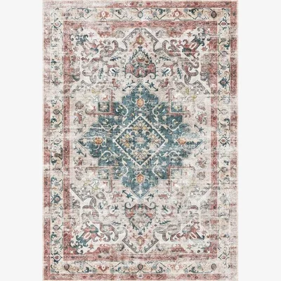 Downtown Downtown Silk Road -  Buram Rug - ["Multi","Orange"]