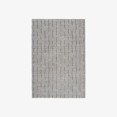 Downtown Mastercraft 014-0002/6212 Dune Recycled Yarn Rug - Cream/Brown - 133cm x 195cm