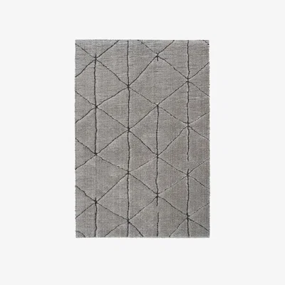 Downtown Mastercraft 014-0054/2131 Dune Recycled Yarn Rug - Grey - 80cm x 150cm