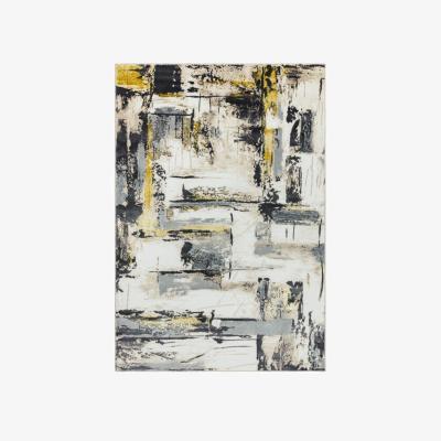 Downtown Asiatic Orion Decor OR03 Rug - Yellow - 160x230cm, Geometric - Grey/Silver/Yellow