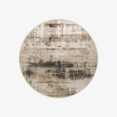 Downtown Mastercraft Galleria 063-0378/9293 Round Rug - Beige - 200cm Circle