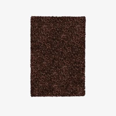 Downtown Mastercraft 039-0001/8822 Twilight Shaggy Rug - Rusty Brown - 200cm x 250cm