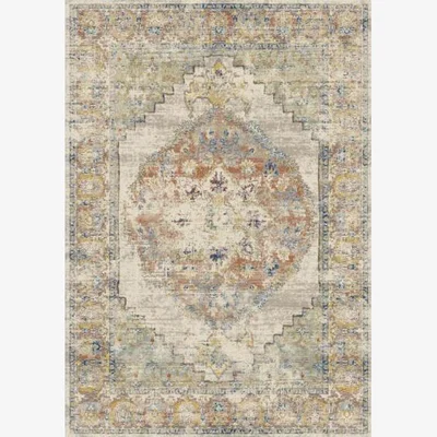 Downtown Mastercraft Alhambra Rug 6596A - Ivory/Beige - 240cm x 330cm