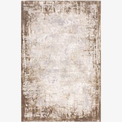 Downtown Asiatic Kuza Border - Beige - 160x230cm - Cream/Beige