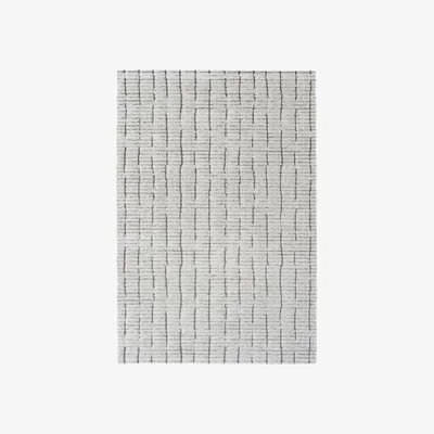 Downtown Mastercraft 014-0002/2131 Dune Recycled Yarn Rug - Grey/Silver - 80cm x 150cm