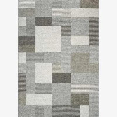 Downtown Mastercraft 098-0064-3073-99 Brighton Indoor/Outdoor Rug - Grey - 160cm x 230cm