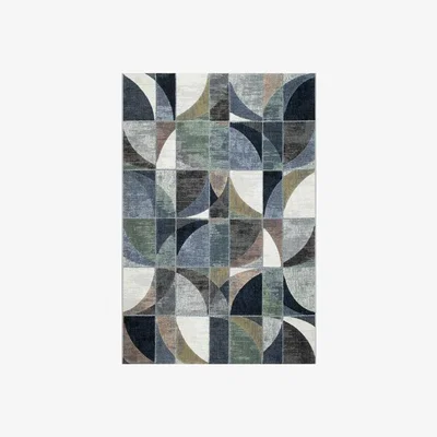 Downtown Mastercraft Galleria Rug - 063-0650/6656 Blue