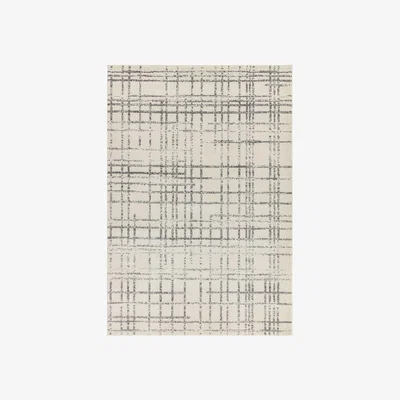 Downtown Asiatic Nova NV31 Grid Geometric Rug - Grey - 200cm x 290cm