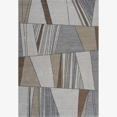 Downtown Mastercraft 034-0138/6464 Liberty Heatset Rug - Grey/Multi - 160cm x 230cm