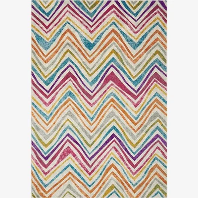 Downtown Asiatic Nova NV21 Abstract Rug - Rhythm Multi - 200cm x 290cm