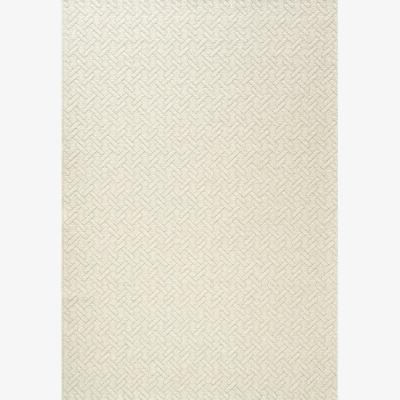 Downtown Mastercraft 99031-6015-96 Highline Wool Flatweave Rug - Cream - 160cm x 230cm