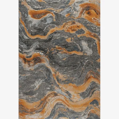 Downtown Mastercraft Canyon 52096/3888 Rug - Brown/Grey - 200cm x 290cm