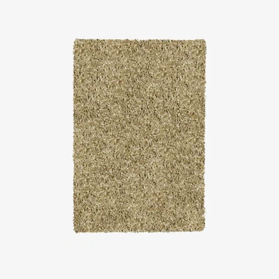 Downtown Mastercraft 039-0001/2244 Twilight Shaggy Rug - Gold - 240cm x 340cm