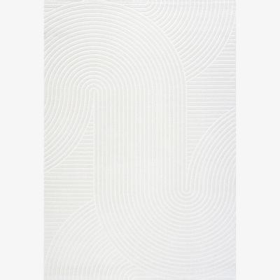 Downtown Mastercraft 041-0061/6161 Geo Soft Touch Rug - Cream - 200cm x 290cm