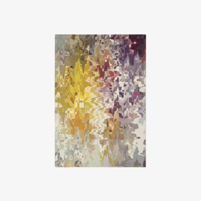 Downtown Asiatic Vision Stipple Abstract Wool Rug - Multi - 160cm x 230cm
