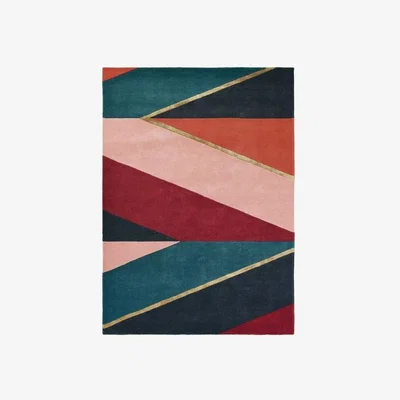 Downtown Ted Baker Sahara Burgundy 56105 Rug