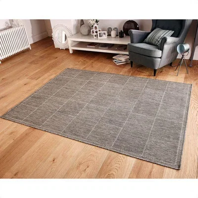 Downtown Oriental Weavers Checked Flat Weave Rug