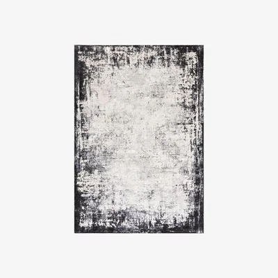 Downtown Asiatic Kuza Border- Grey - 200x290cm