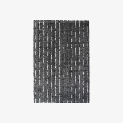 Downtown Mastercraft 014-0002/3121 Dune Recycled Yarn Rug - Charcoal - 200cm x 290cm