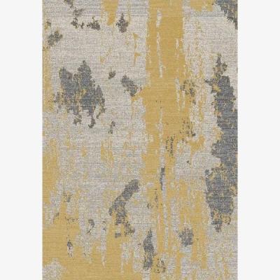 Downtown Asiatic Nova NV18 Abstract Rug - Painterly Ochre - 120cm x 170cm