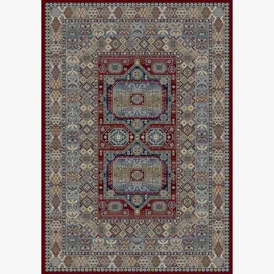 Downtown Mastercraft Da Vinci 057 - 0147/1454 Rug - Blue/Red - 240cm x 340cm