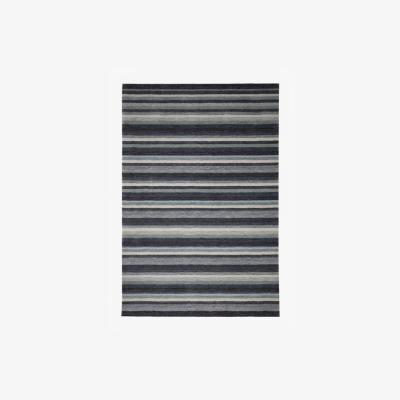 Downtown Gooch Oriental Spice Rug - Pepper - 70x240cm In Grey