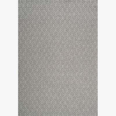 Downtown Mastercraft 99031-3030-99 Highline Wool Flatweave Rug - Grey - 80cm x 150cm