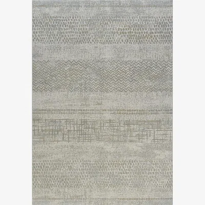 Downtown Mastercraft 063-0857/9293 Galleria Heavy Heatset Wilton Rug - Cream/Grey - 160cm x 230cm