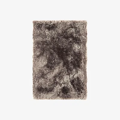 Downtown Asiatic Plush Rug - Zinc - 120x170cm - Grey/Silver