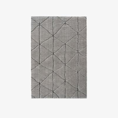 Downtown Mastercraft 014-0054/2131 Dune Recycled Yarn Rug - Grey - 160cm x 230cm