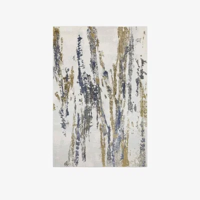 Downtown Mastercraft 472.02/Jc500 Stella Wool Wilton Rug - Blue - 160cm x 230cm