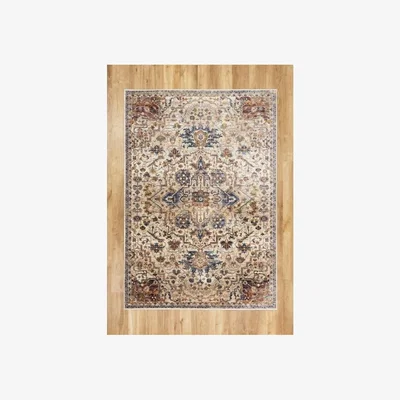 Downtown Mastercraft Alhambra Rug - 6504C Ivory