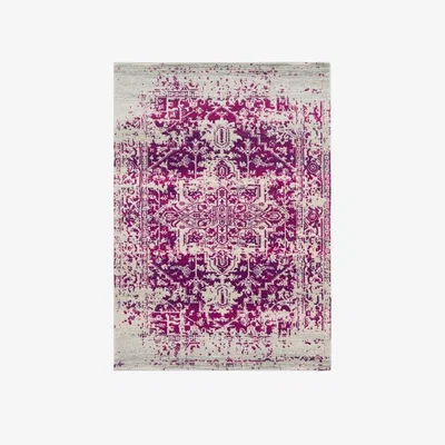 Downtown Asiatic Nova Rug Antique Fuchsia - 200x290cm, Ripped - Pink